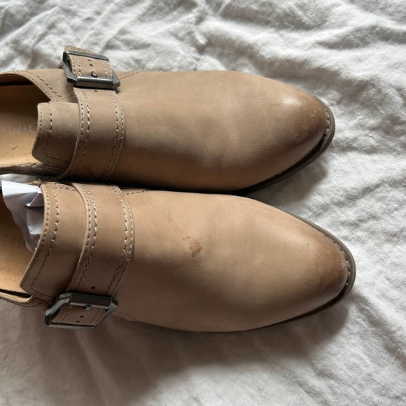 Women’s Bionic Cheyenne Clog Leather Mule Taupe Boot Shoes Size 9 Ret $149 - Picture 4 of 9